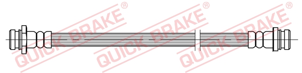 QUICK BRAKE Bremseslange 25037 for VAUXHALL SUZUKI