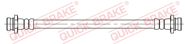 QUICK BRAKE Bremseslange 25038 for VAUXHALL FIAT SUZUKI