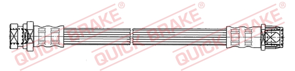 QUICK BRAKE Bremseslange 25041 for VAUXHALL NISSAN RENAULT