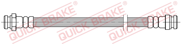 QUICK BRAKE Bremseslange 25039 for SUZUKI