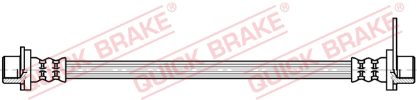 QUICK BRAKE Bremseslange 25049 for PEUGEOT MITSUBISHI