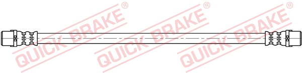 QUICK BRAKE Bremseslange 25053 for MERCEDES-BENZ VW