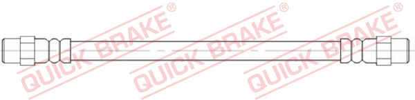 QUICK BRAKE Bremseslange 25061 for BMW