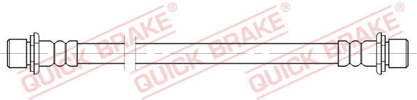 QUICK BRAKE Bremseslange 25063 for TOYOTA