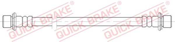 QUICK BRAKE Bremseslange 25069 for PEUGEOT TOYOTA