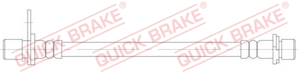 QUICK BRAKE Bremseslange 25071 for TOYOTA