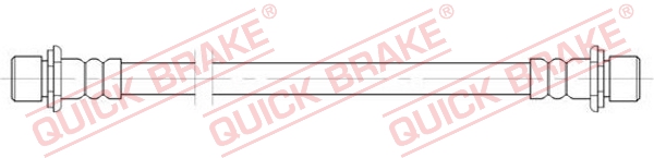 QUICK BRAKE Bremseslange 25075 for TOYOTA