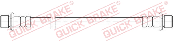 QUICK BRAKE Bremseslange 25078 for TOYOTA