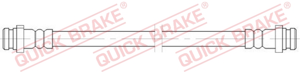 QUICK BRAKE Bremseslange 25079 for NISSAN