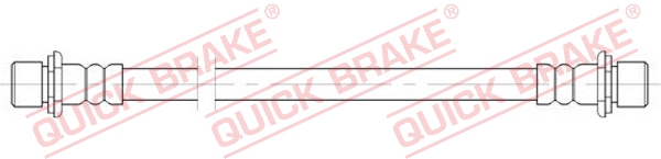 QUICK BRAKE Bremseslange 25081 for TOYOTA