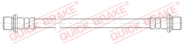 QUICK BRAKE Bremseslange 25082 for TOYOTA
