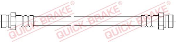 QUICK BRAKE Bremseslange 25086 for MITSUBISHI