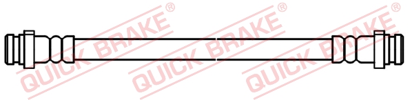 QUICK BRAKE Bremseslange 25095 for NISSAN