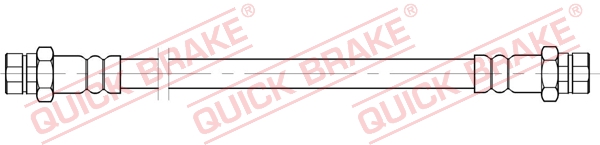 QUICK BRAKE Bremseslange 25091 for VW