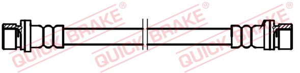 QUICK BRAKE Bremseslange 25098 for HONDA