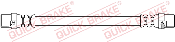 QUICK BRAKE Bremseslange 26002 for BMW
