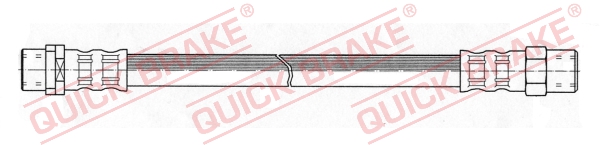 QUICK BRAKE Bremseslange 27006 for BMW
