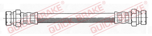 QUICK BRAKE Bremseslange 27013 for VW