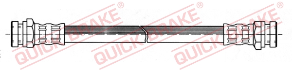 QUICK BRAKE Bremseslange 27015 for MAZDA SUZUKI KIA