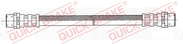 QUICK BRAKE Bremseslange 27014 for AUDI