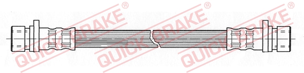 QUICK BRAKE Bremseslange 27022 for HONDA ROVER