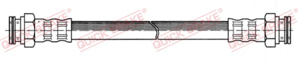 QUICK BRAKE Bremseslange 27047 for PEUGEOT VW LANCIA