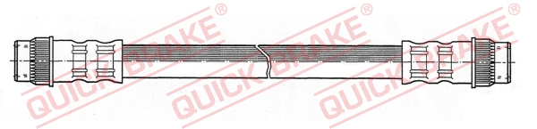 QUICK BRAKE Bremseslange 27049 for PEUGEOT