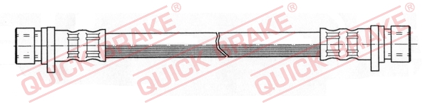QUICK BRAKE Bremseslange 27055 for HONDA