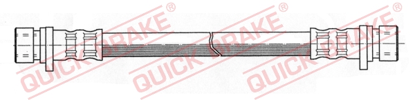 QUICK BRAKE Bremseslange 27063 for HONDA