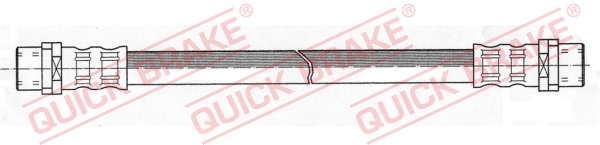 QUICK BRAKE Bremseslange 27072 for AUDI