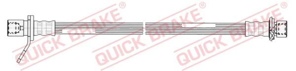 QUICK BRAKE Bremseslange 27091 for TOYOTA