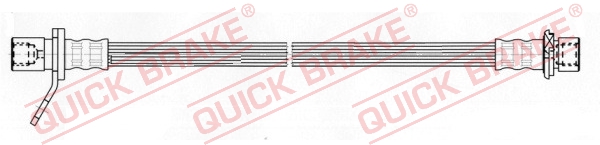 QUICK BRAKE Bremseslange 27092 for TOYOTA