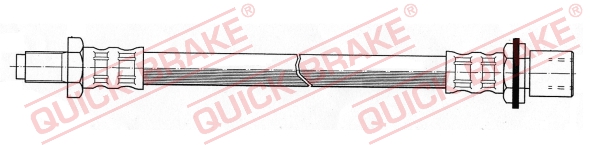 QUICK BRAKE Bremseslange 32057 for TOYOTA
