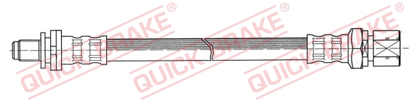 QUICK BRAKE Bremseslange 32083 for VAUXHALL SAAB