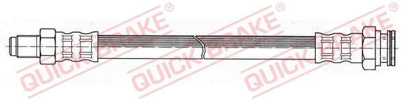 QUICK BRAKE Bremseslange 32095 for PEUGEOT LANCIA FIAT