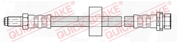 QUICK BRAKE Bremseslange 32112 for FORD