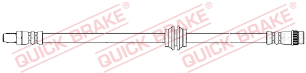 QUICK BRAKE Bremseslange 32117 for MERCEDES-BENZ RENAULT