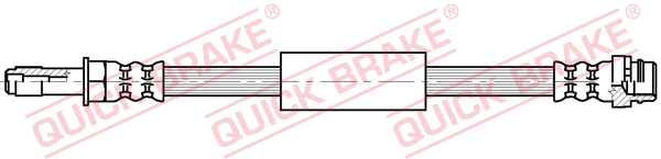 QUICK BRAKE Bremseslange 32122 for FORD