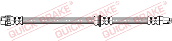 QUICK BRAKE Bremseslange 32121 for BMW