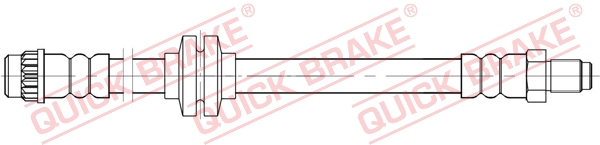 QUICK BRAKE Bremseslange 32134 for VAUXHALL RENAULT