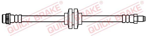 QUICK BRAKE Bremseslange 32135 for RENAULT