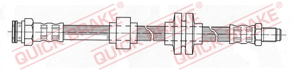 QUICK BRAKE Bremseslange 32207 for ALFA ROMEO