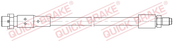 QUICK BRAKE Bremseslange 32216 for BMW