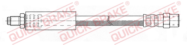 QUICK BRAKE Bremseslange 32315 for AUDI
