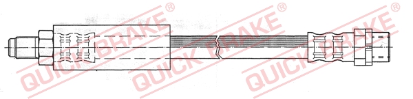 QUICK BRAKE Bremseslange 32325 for BMW