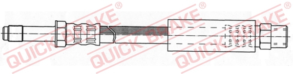 QUICK BRAKE Bremseslange 32327 for BMW