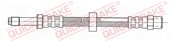 QUICK BRAKE Bremseslange 32333 for VOLVO