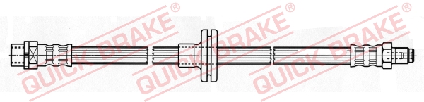 QUICK BRAKE Bremseslange 32339 for BMW