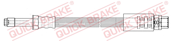 QUICK BRAKE Bremseslange 32344 for BMW
