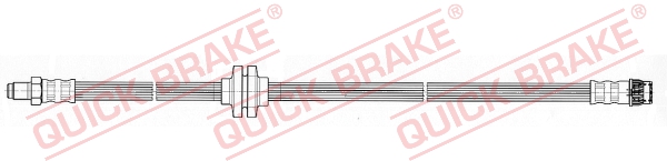 QUICK BRAKE Bremseslange 32346 for DACIA RENAULT